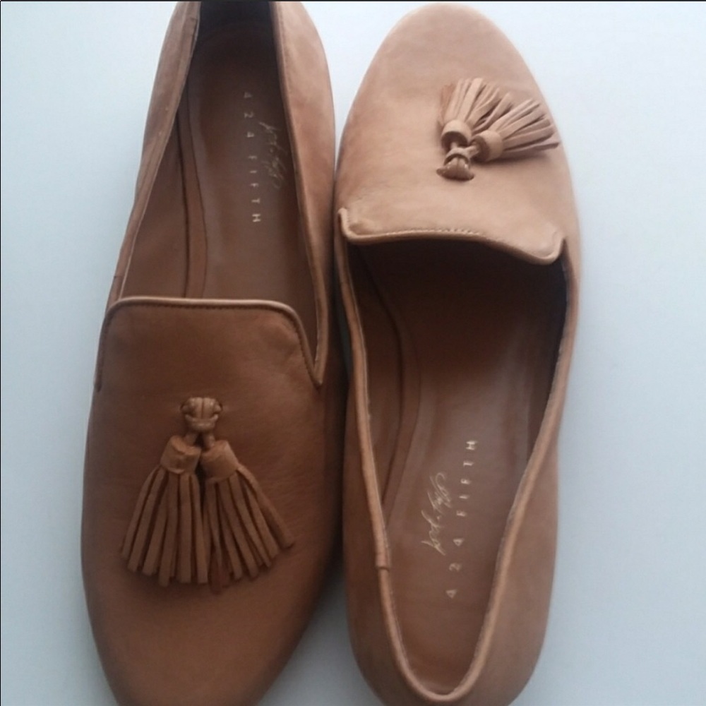 Lord & Taylor Tassel Loafers 8.5 - Picture 2 of 8